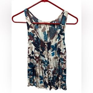 Floral tank top